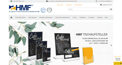 Desktop Screenshot of hmf-shop.de